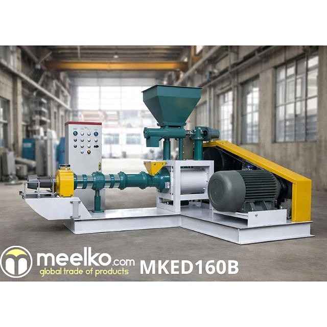 Imagen del producto Extrusora para hacer alimentos de perros 1000-1200kg/h 90kW - MKED160B - Meelko