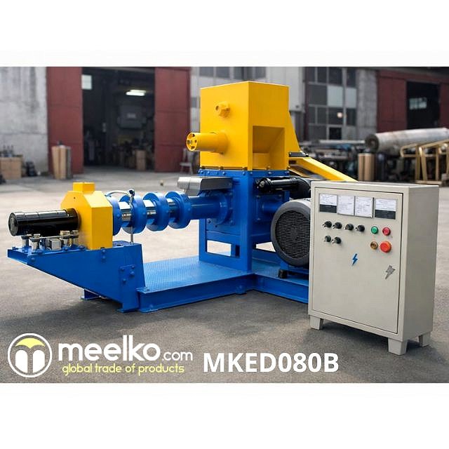 Imagen del producto Extrusora para pellets alimentacion perros 200-250kg/h 22kW - MKED080B - Meelko